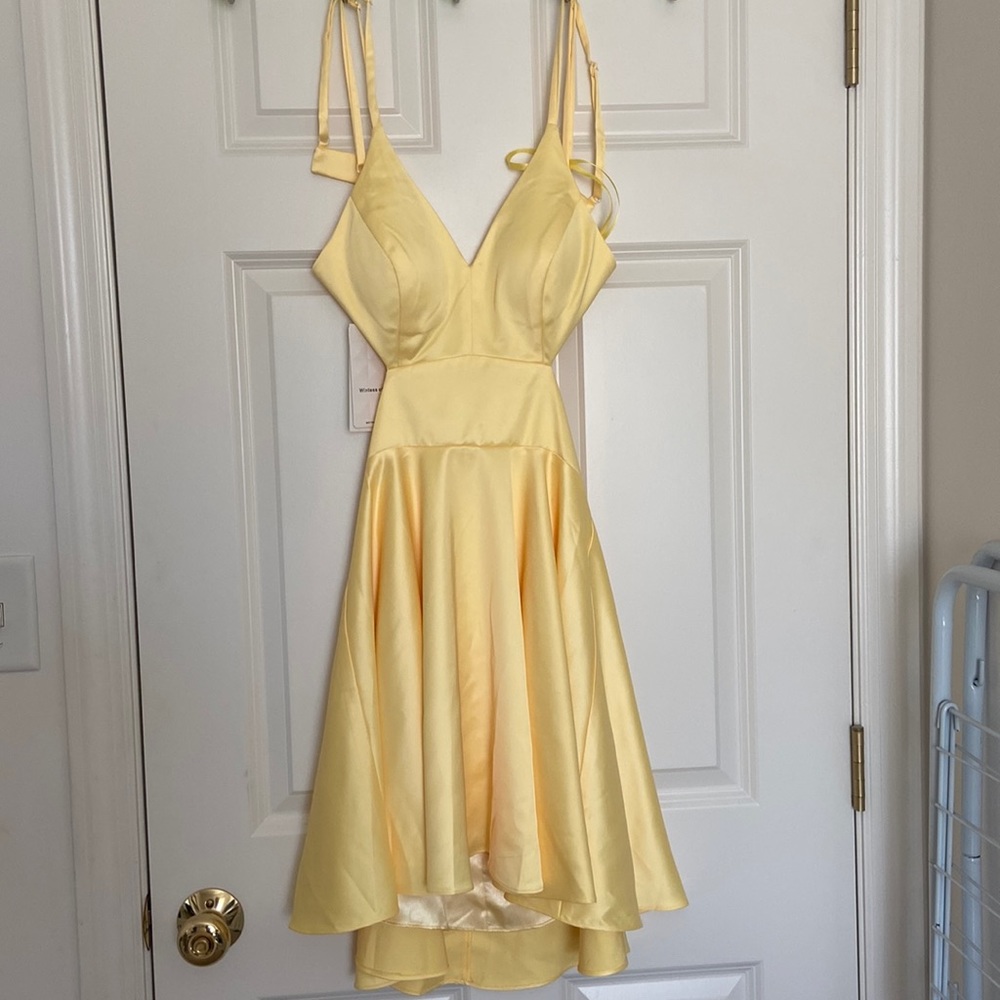 Yellow Homecoming/Prom dress